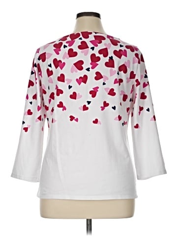 Talbots 3/4 Sleeve T-Shirt (view 2)