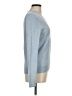 Express 100% Wool Blue Wool Pullover Sweater Size M - photo 4