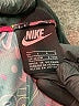 Nike 100% Polyester Graphic Black Jacket Size 6 - 7 - photo 3