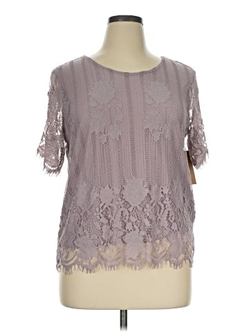 Chance or Fate Short Sleeve Blouse (view 1)