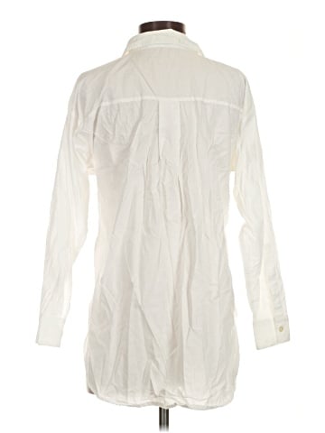 Ann Taylor LOFT Long Sleeve Button-Down Shirt (view 2)