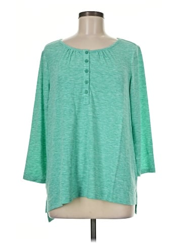LOGO by Lori Goldstein Long Sleeve T-Shirt (view 1)