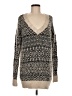 Ecote Print Gray Pullover Sweater Size M - photo 1