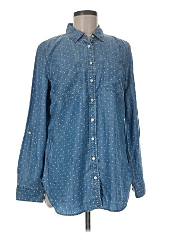 Talbots Long Sleeve Button-Down Shirt (view 1)