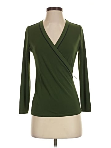 Ann Taylor Factory 3/4 Sleeve T-Shirt (view 1)