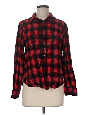 CALVIN KLEIN JEANS Long Sleeve Button-Down Shirt (view 1)