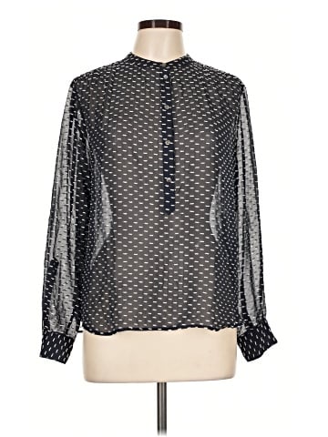 J.Crew Long Sleeve Silk Top (view 1)