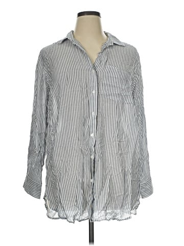 Velvet Heart Long Sleeve Button-Down Shirt (view 1)