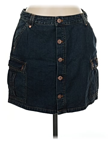 DKNY Denim Skirt (view 1)