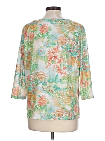 Alfred Dunner 3/4 Sleeve T-Shirt (view 2)