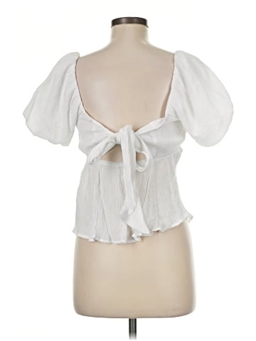 Francesca's Short Sleeve Blouse (view 2)