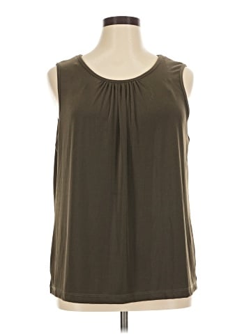 Maggie Barnes Sleeveless Blouse (view 1)