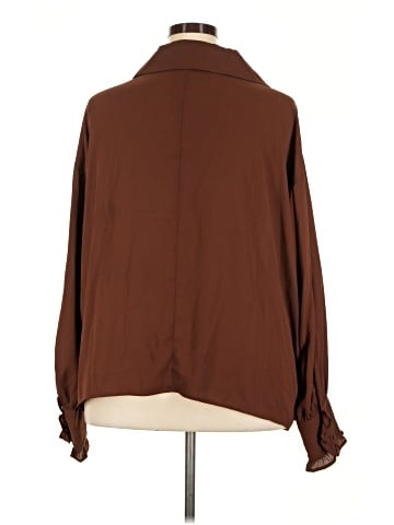 ELOQUII Long Sleeve Blouse (view 2)