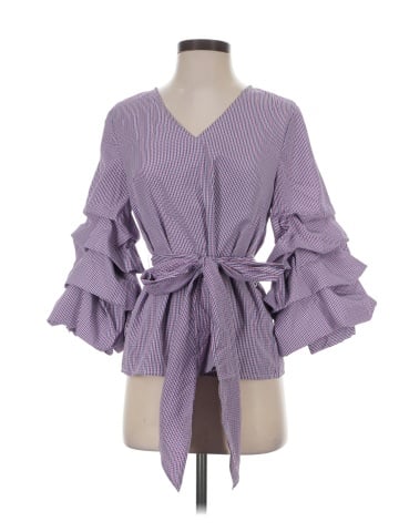 Sunday in Brooklyn 3/4 Sleeve Blouse (view 1)