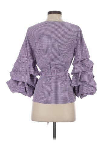Sunday in Brooklyn 3/4 Sleeve Blouse (view 2)