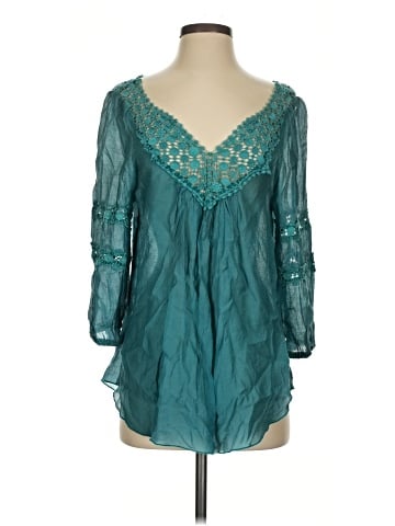 KLD Signature 3/4 Sleeve Blouse (view 1)