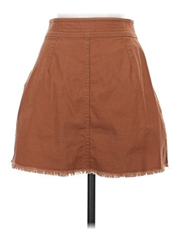 Madewell High-Waist Snap Skirt (view 2)