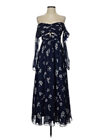 Self-Portrait Pansy Midi Dress  (view 1)