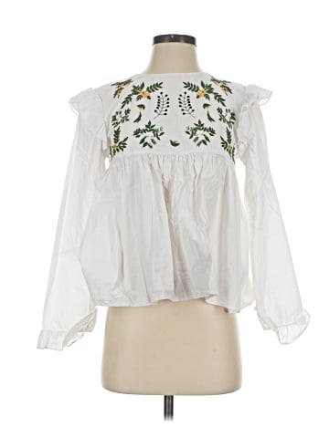 Trafaluc by Zara Long Sleeve Blouse (view 1)