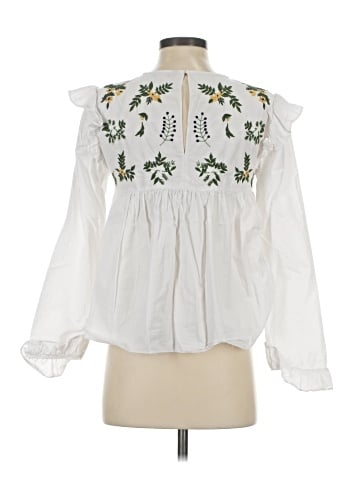 Trafaluc by Zara Long Sleeve Blouse (view 2)