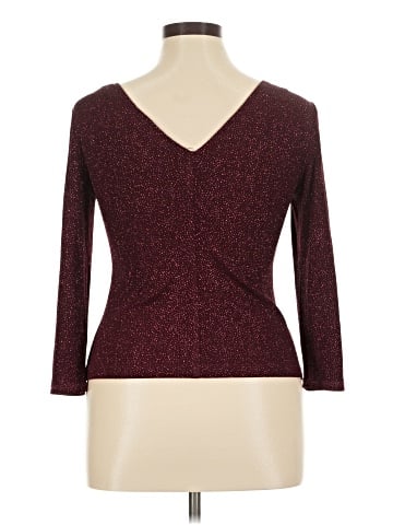 J.R. Nites by Caliendo 3/4 Sleeve Top (view 2)