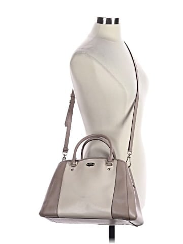 Coach Factory Leather Satchel (view 2)