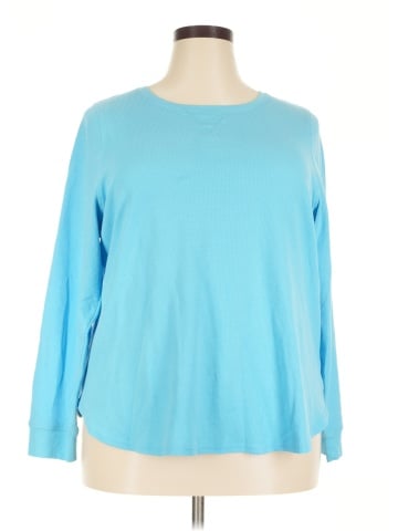 Lane Bryant 3/4 Sleeve T-Shirt (view 1)