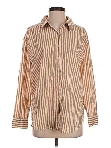 Sugarlips 3/4 Sleeve Button-Down Shirt (view 1)