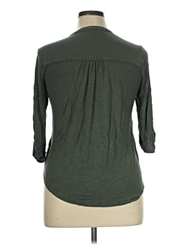 Democracy 3/4 Sleeve Blouse (view 2)