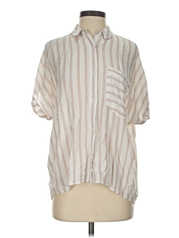 Stradivarius Short Sleeve Blouse (view 1)