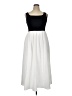 Mieazom Color Block White Casual Dress Size XL - photo 1
