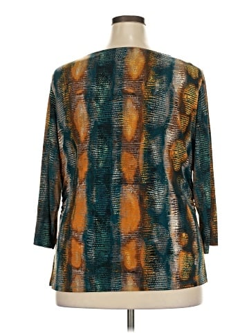 Style&Co 3/4 Sleeve Blouse (view 2)