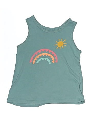 Tea Sleeveless T-Shirt (view 1)