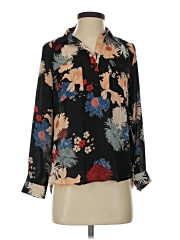 Ann Taylor Factory 3/4 Sleeve Blouse (view 1)