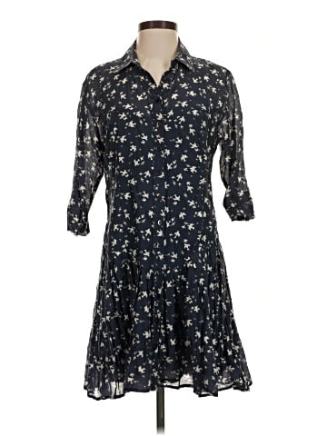 Line & Dot Casual Dress (view 1)