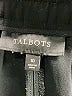 Talbots 100% Polyester Solid Black Track Pants Size 10 - photo 7