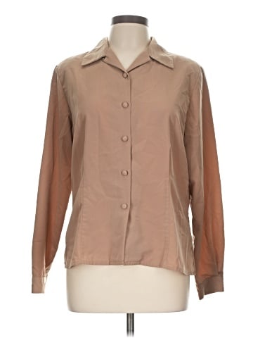 Christie & Jill Long Sleeve Blouse (view 1)
