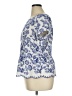 Talbots Paisley Blue Short Sleeve T-Shirt Size 16 - photo 5