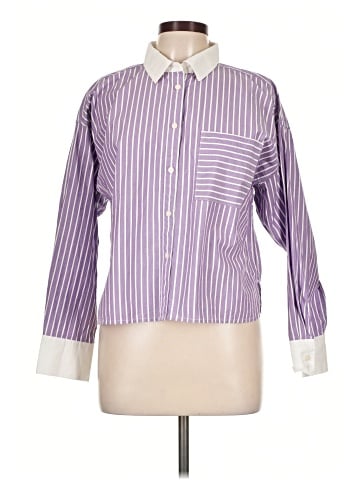 Ann Taylor LOFT Long Sleeve Button-Down Shirt (view 1)