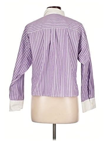 Ann Taylor LOFT Long Sleeve Button-Down Shirt (view 2)