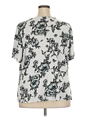 Kasper Short Sleeve Blouse (view 2)