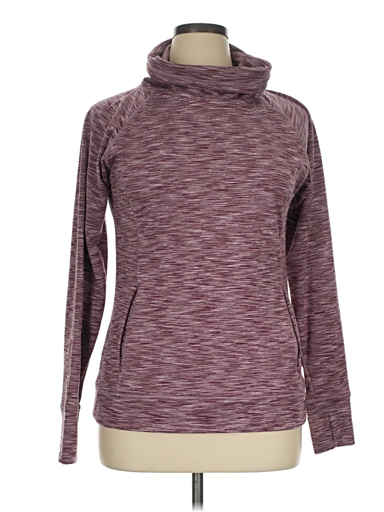 Pre-owned Kyodan Turtleneck Sweater In Burgundy