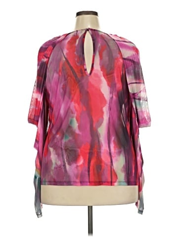 ELOQUII 3/4 Sleeve Blouse (view 2)