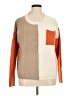 Unbranded Color Block Orange Pullover Sweater Size XL - photo 1