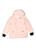 Unbranded 100% Polyester Stripes Pink Snow Jacket Size 4T - photo 1