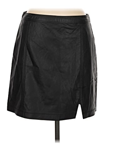 Abercrombie & Fitch Faux Leather Skirt (view 1)