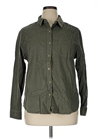 Jachs Girlfriend Long Sleeve Button-Down Shirt (view 1)
