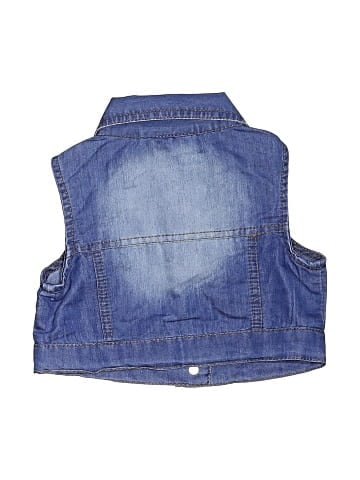 Rare Editions Denim Vest (view 2)