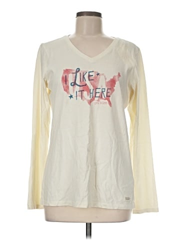 Life Is Good Long Sleeve Top (view 1)