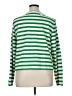 Talbots Stripes Green Long Sleeve Blouse Size XL - photo 2